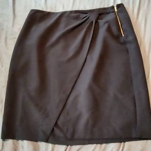Sz 22w Worthington Woman Black Business Skirt